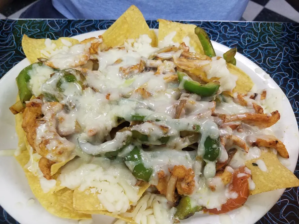 Chicken Fajita Nachos